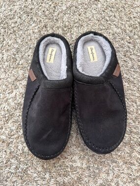 Men’s Black Dearfoams Slippers